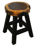 walnut top stool