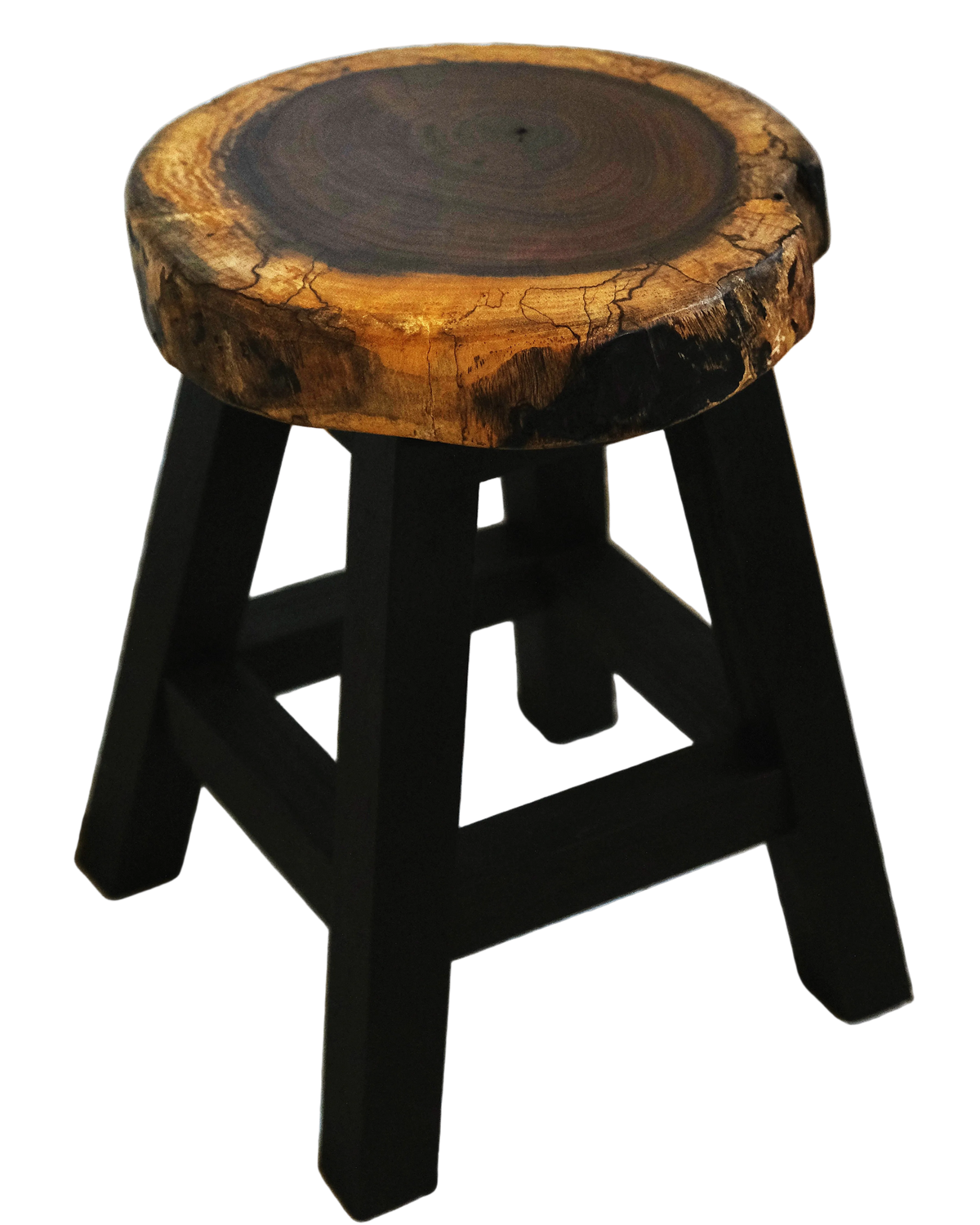 walnut top stool