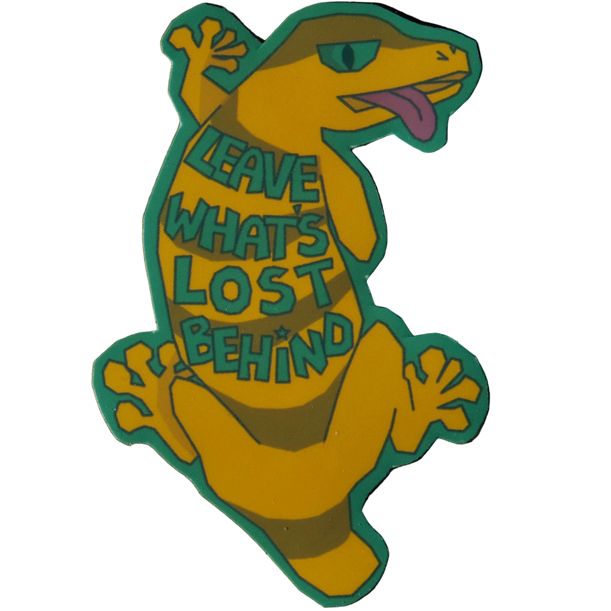 leave what's lost behind sticker