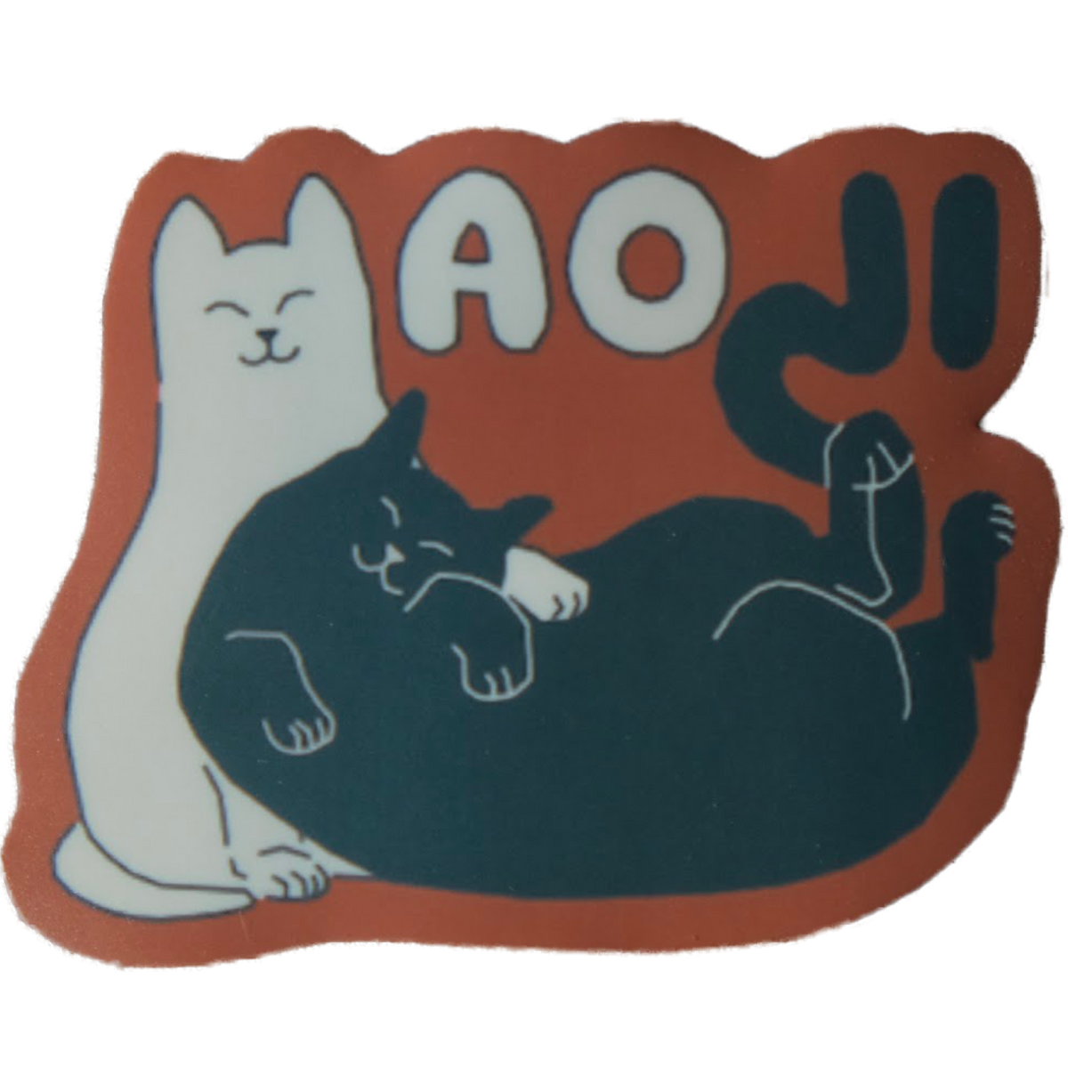 maoji logo sticker