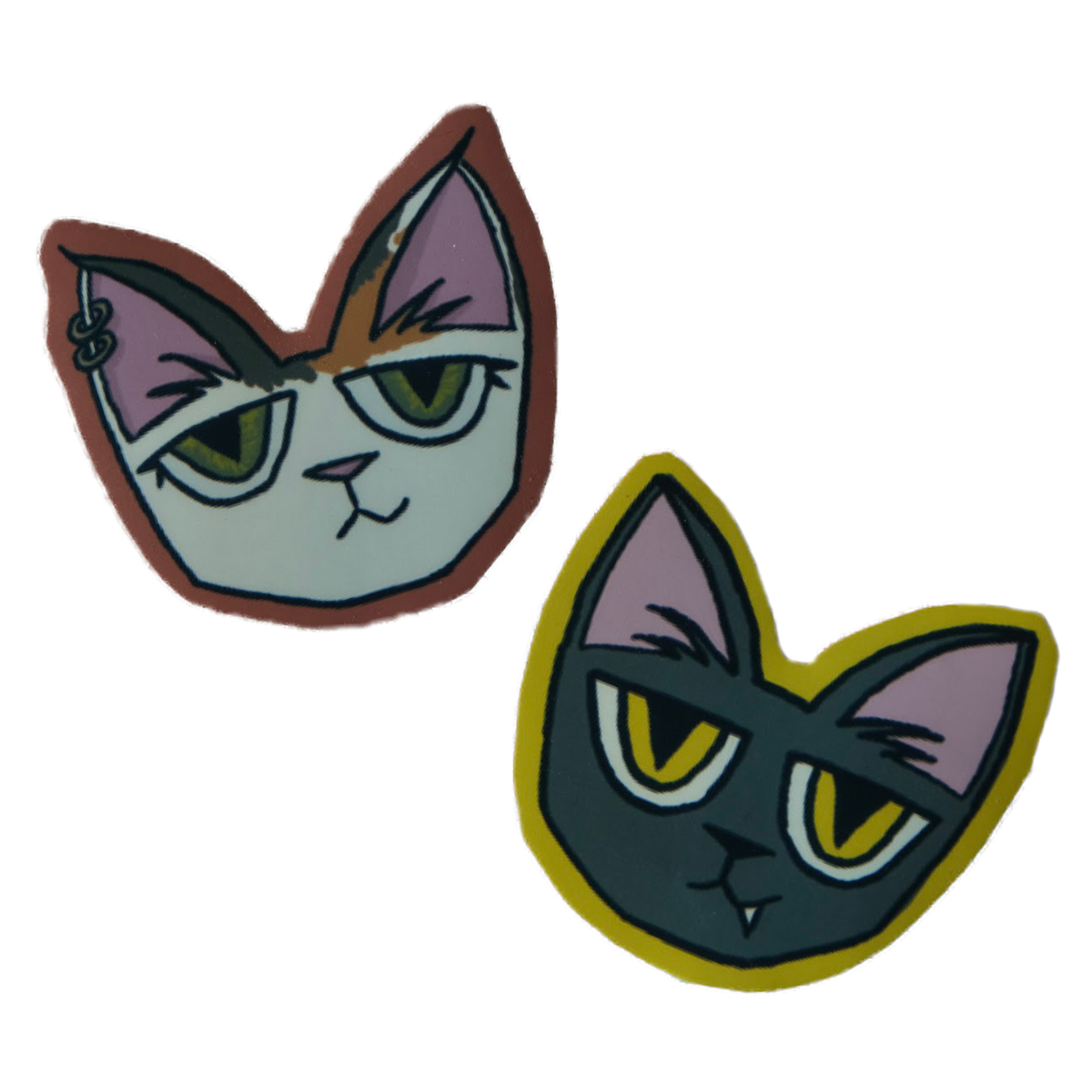 mao and jiji sticker pair
